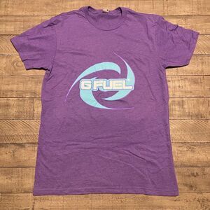 G Fuel Energy Purple T-Shirt Gamma Labs Energy Drink Shirt Size Medium